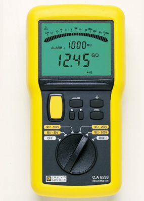 法国CA CA6533数字绝缘测试仪-500V
