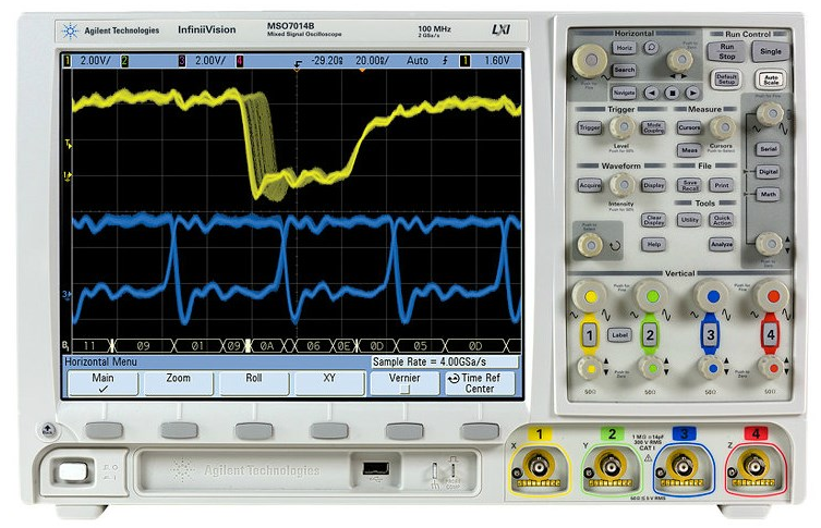 美国AGILENT MSO7014B混合信号示波器