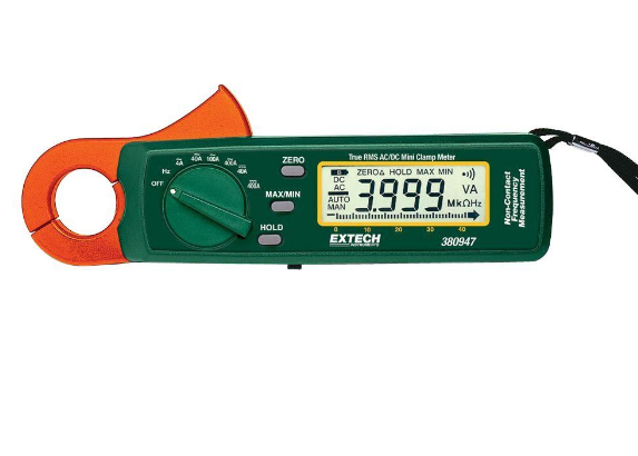 美国EXTECH 380947 400A真有效值交流/直流迷你钳表