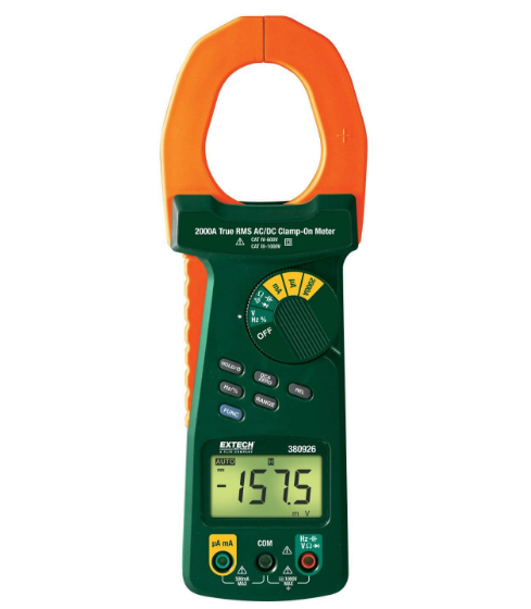 美国EXTECH 380926 2000A真有效值交流/直流钳型表