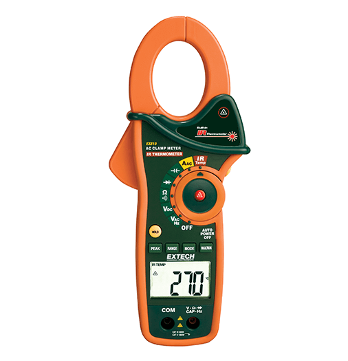 美国EXTECH EX810 1000A交流钳形表红外测温仪