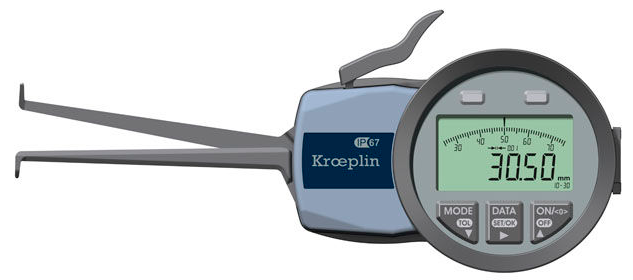 德国Kroeplin(古沃匹林) G210电子式内卡规 10 - 30mm
