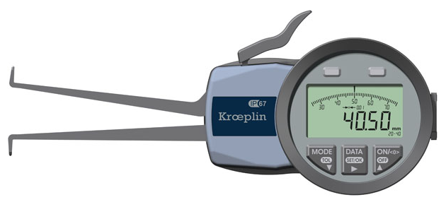 德国Kroeplin(古沃匹林) G220电子式内卡规 20 - 40mm