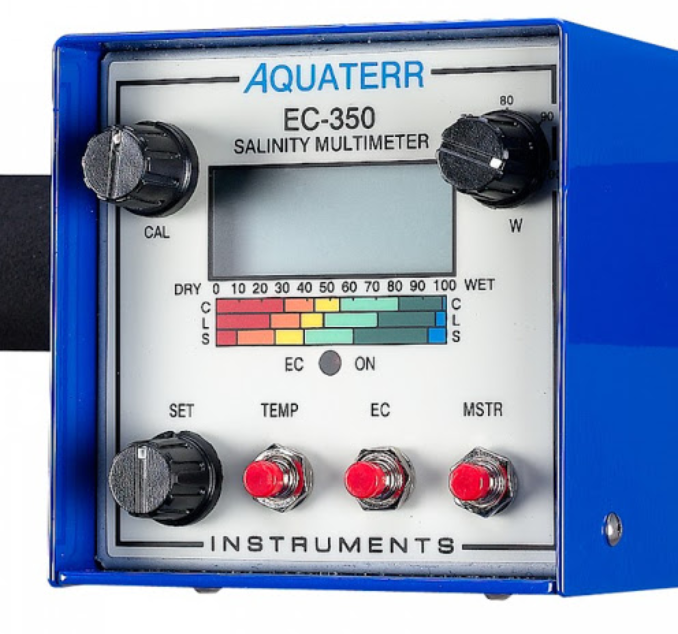美国Aquaterr EC-350土壤水分盐分温度速测仪