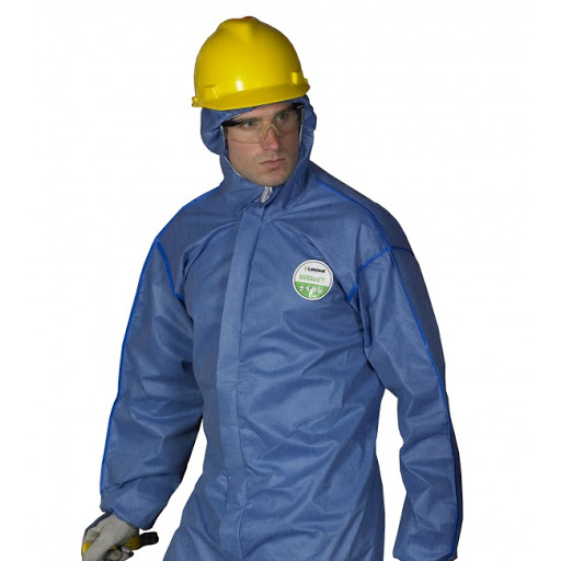法国雷克兰 SMMS428E SafeGard赛服佳76 限次使用型连体服防化服