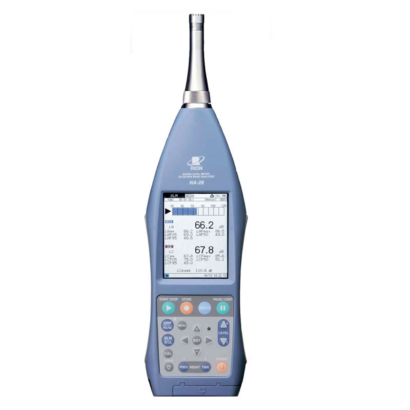 日本RION理音 NA-28声学测量仪(附带1/3倍频程分析功能)
