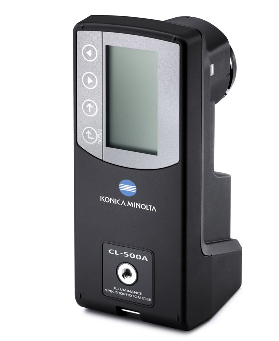 日本Konica Minolta柯尼卡美能达 CL-500A分光辐射照度计