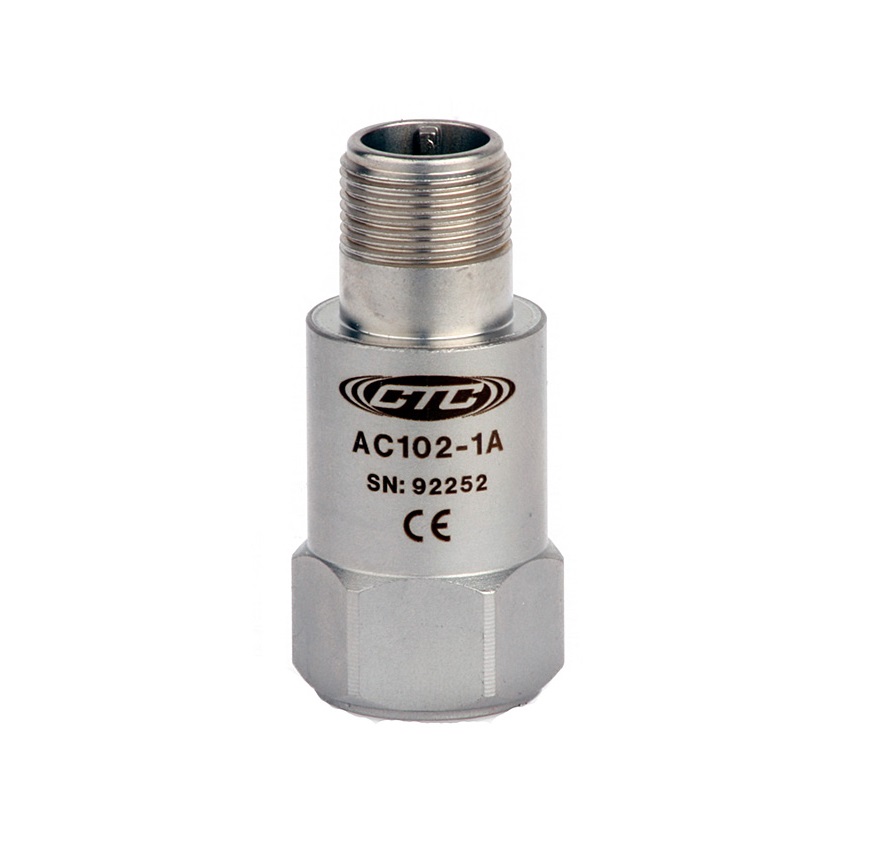 美国CTC AC102-1A/2C/3C/6C通用型加速度振动传感器
