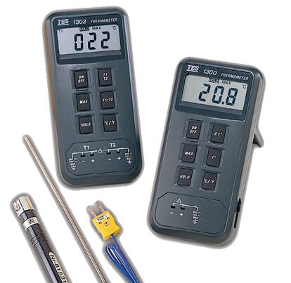 台湾泰仕 TES-1300数字式温度表