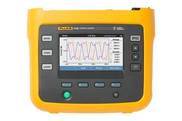 美国Fluke 1736和1738三相电能质量记录器仪