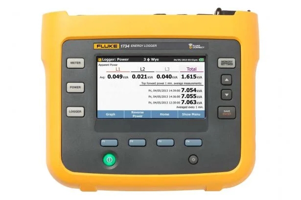 美国Fluke 1732和1734手持式三相功率计