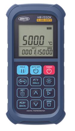 日本安利Anritsu手持式温度计 HR-1500E / 1500K